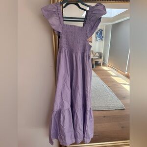 Lavender maxi dress